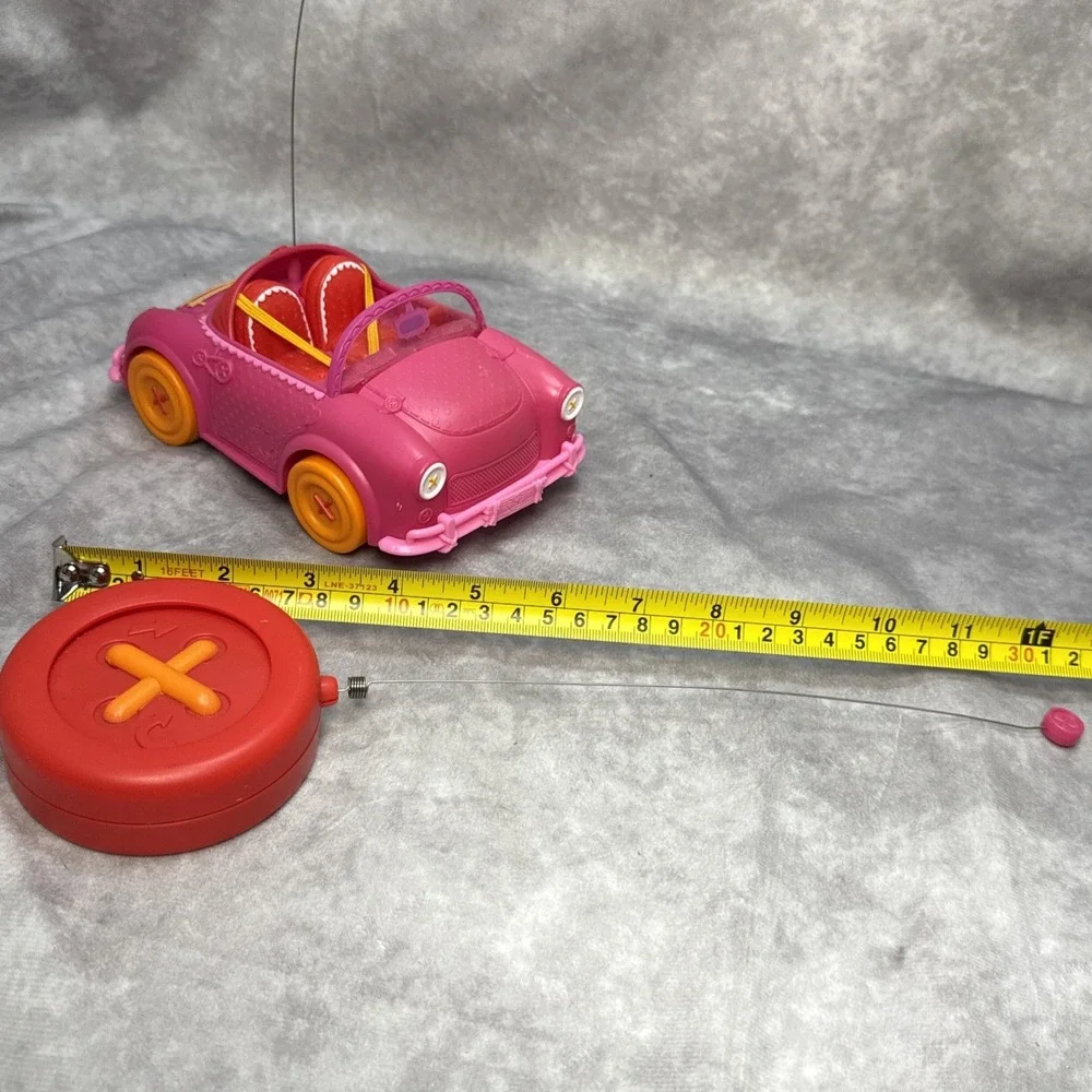 Lalaloopsy Rc Cruiser Red Pink Orange Remote Control Car Doll Vehicle 2011 Works